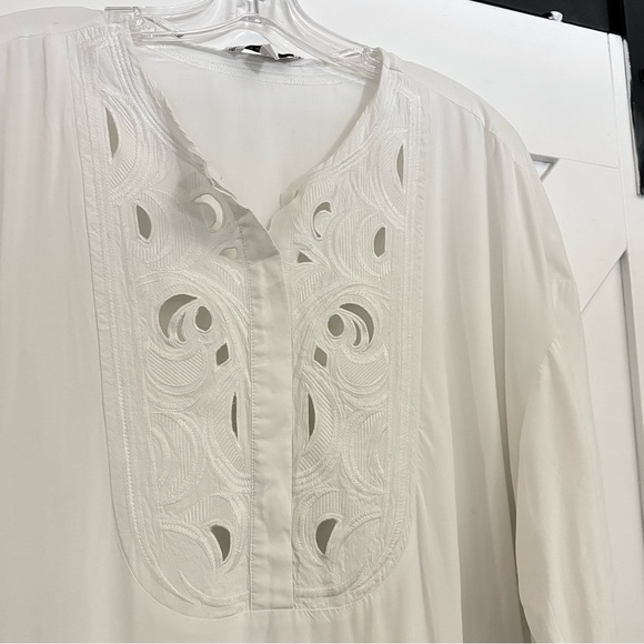 & Other Stories Embroidered Tunic - Picture 2 of 6